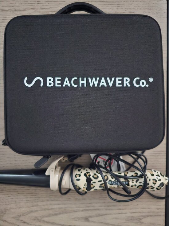 Leopard Print 3 in 1 Multi barrel automatic hair curling iron Beachwaver